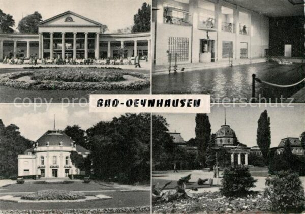 Bad Oeynhausen Wandelhalle Kurtheater Thermal Hallensc