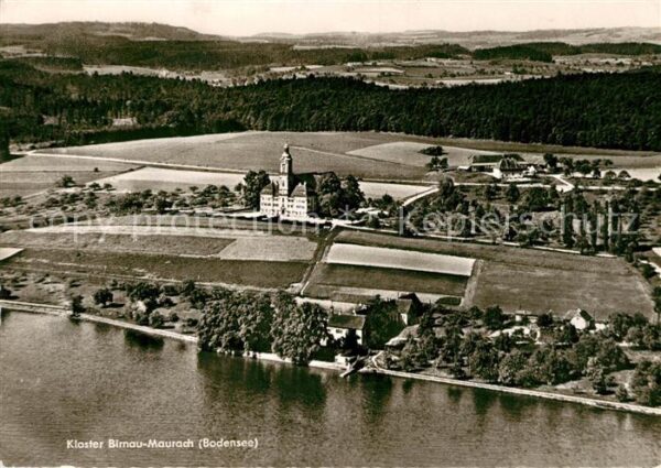 Maurach Birnau Fliegeraufnahme Kloster