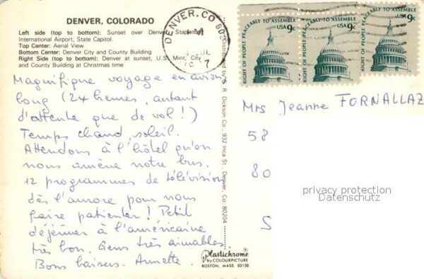 Denver Colorado Fliegeraufnahme Ansichten – Bild 2