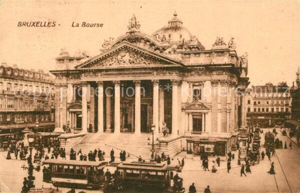Strassenbahn Bruxelles Bourse