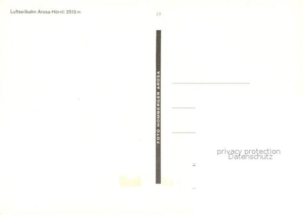 Seilbahn Arosa Hörnli – Bild 2