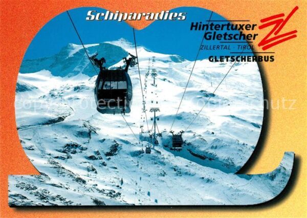 Seilbahn Hintertuxer Gletscher Gletscherbus Wand