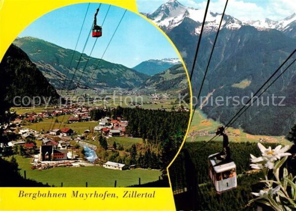 Seilbahn Ahornbahn Penkenbahn Mayrhofen Zillerta