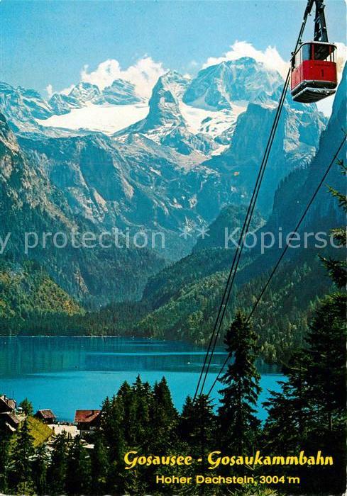 Seilbahn Gosaukamm Gosausee Hoher Dachstein