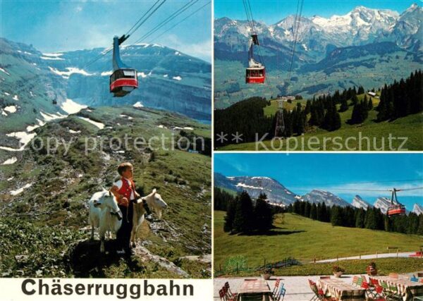 Seilbahn Chäserrugg Unterwasser Iltios Churfirst