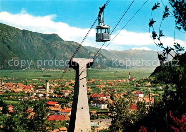 Seilbahn Vigiljoch Funivia S. Vigilio Lana