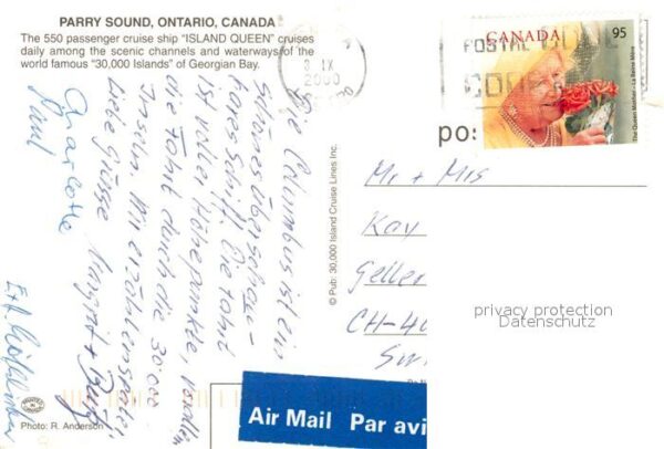 Motorschiffe Island Queen Parry Sound Ontario Canada – Bild 2
