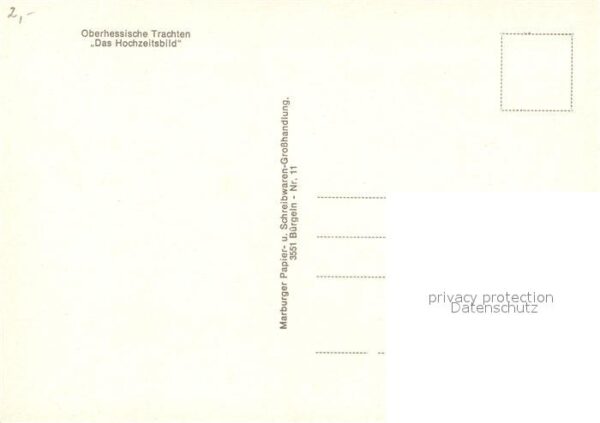 Trachten Hessen Hochzeit – Bild 2