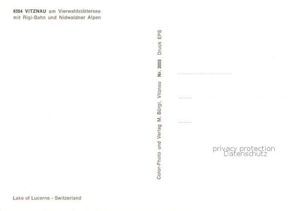 Zahnradbahn Rigi-Bahn Vitznau Vierwaldstättersee Ni – Bild 2