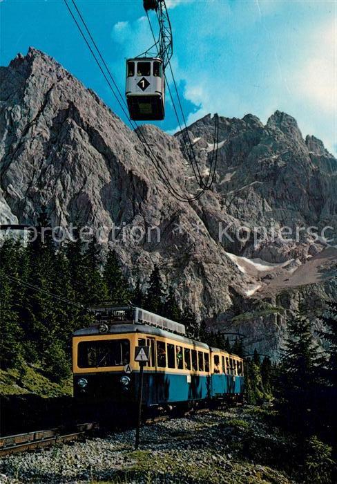 Zahnradbahn Seilbahn Zugspitze Garmisch-Partenkirch