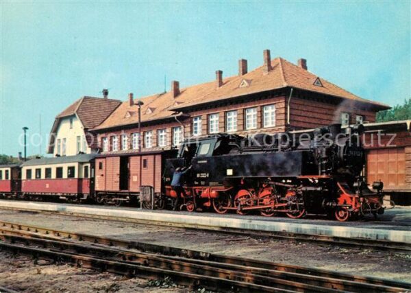 Lokomotive Bahnhof Kühlungsborn