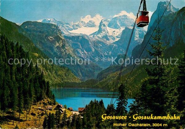 Seilbahn Gosaukamm Gosausee Hoher Dachstein