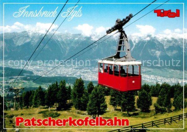 Seilbahn Patscherkofel Igls Innsbruck