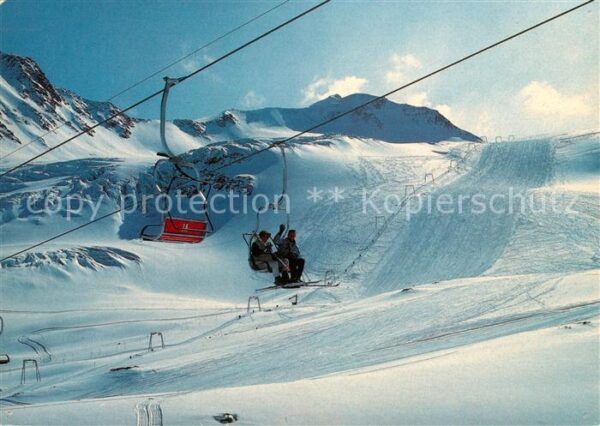 Sessellift Gletscherlift Mittelbergerjoch Pitztal