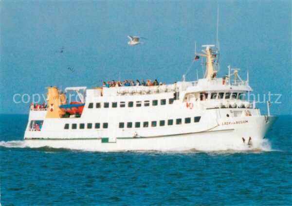 Schiffe Ships Navires MS Lady von Büsum