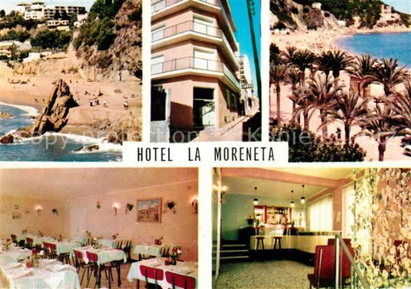 Lloret de Mar Hotel La Moreneta Restaurant Bar Strand