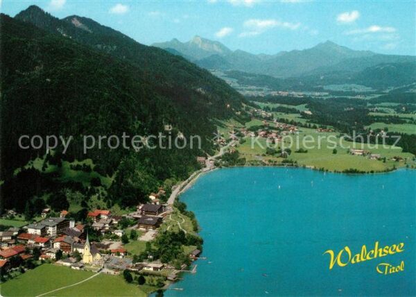 Walchsee Tirol Sommer und Wintererholungsort Fliegerau