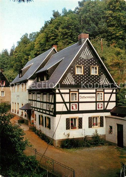Kleinhennersdorf Liethenmühle Ferienobjekt des VEB Uhren
