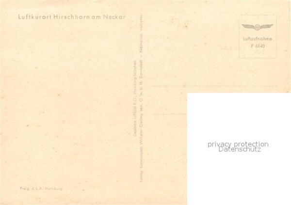 Hirschhorn Neckar Luftkurort Fliegeraufnahme – Bild 2
