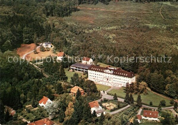 Hochwaldhausen Ilbeshausen Genesungsheim AOK Kassel Fliegeraufnahm