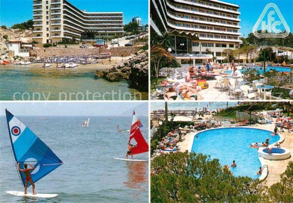 Salou Hotel Cala Font Swimming Pool Windsurfe