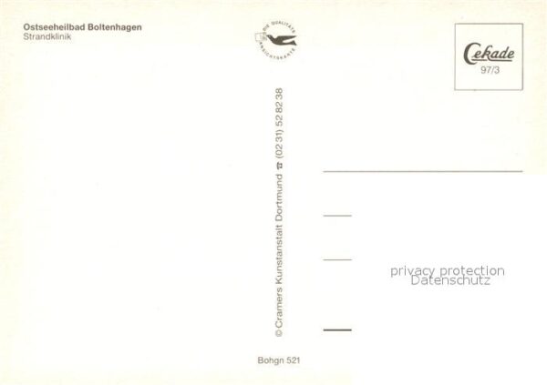 Boltenhagen Ostseebad Strandklinik Fliegeraufnahme – Bild 2