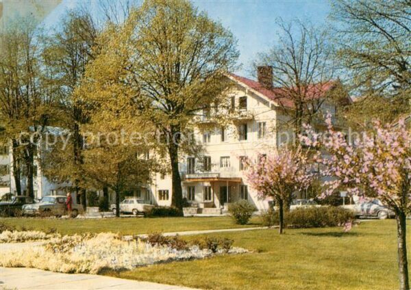 Bad Toelz Alpensanatorium Kurklinik Kaiserhof Bau