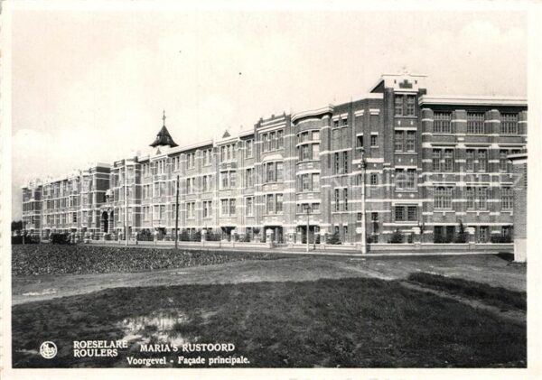 Roulers Belgien Marias Rustoord Voorgevel Facade princi