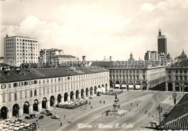 Torino Piazza San Carlo Monumento