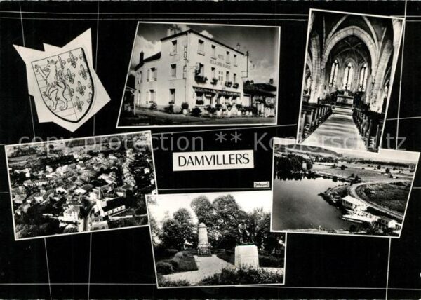 Damvillers Hotel de la Croix Blanche Eglise Monume