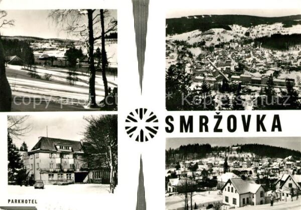 Smrzovka Morchenstern Winterpanorama Parkhotel