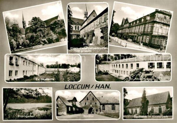 Loccum Kloster Priorsgarten Nordtor Bachteich