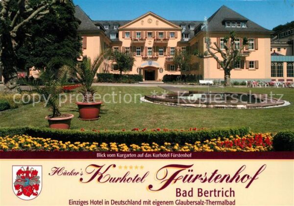 Bad Bertrich Kurhotel Fürstenhof