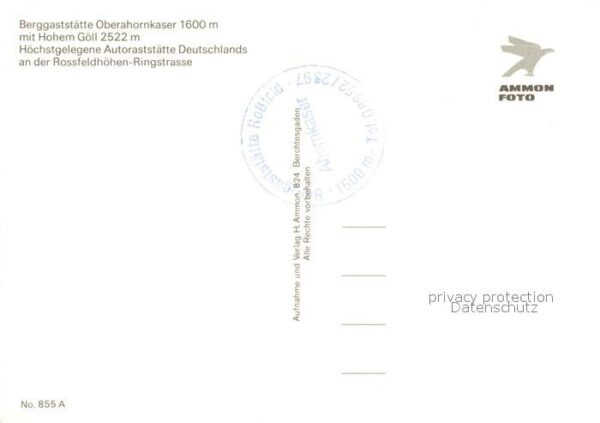 Berchtesgaden Fliegeraufnahme Berggaststätte Oberahor – Bild 2