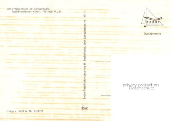 Freudenstadt Fliegeraufnahme – Bild 2