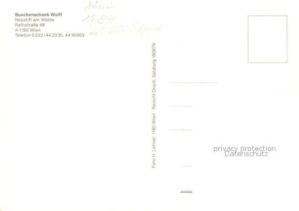 Wien Buschenschrank Wolff – Bild 2