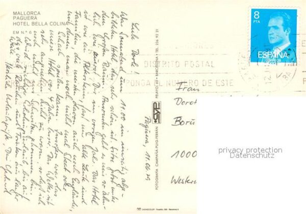 Paguera Mallorca Islas Baleares Hotel Bella Colina – Bild 2