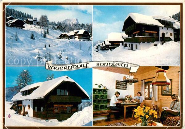 Hermagor Kaernten Bauerndorf Sonnleitn