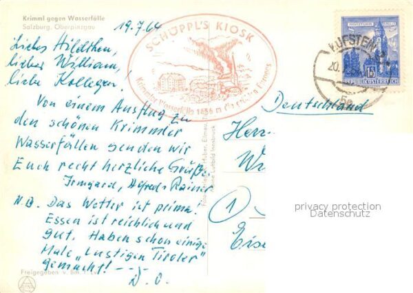 Krimml Fliegeraufnahme Wasserfälle – Bild 2