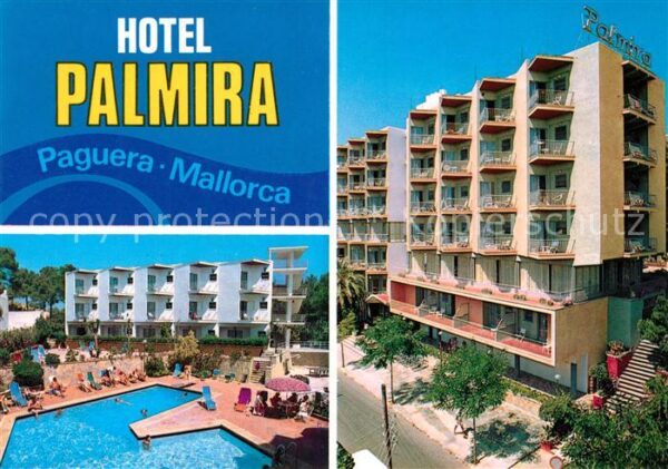 Paguera Mallorca Islas Baleares Hotel Palmira Pool