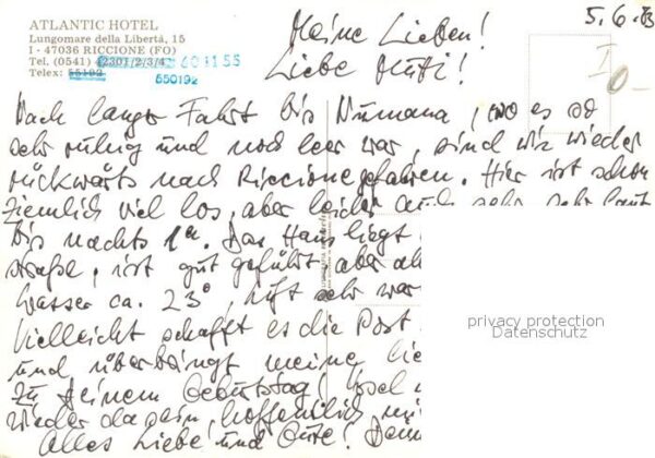 Riccione Atlantic Hotel – Bild 2