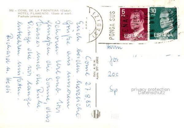 Conil de la Frontera Hotel Flamenco – Bild 2