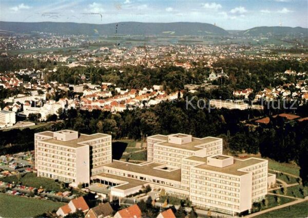 Bad Oeynhausen Fliegeraufnahme Kurklinik