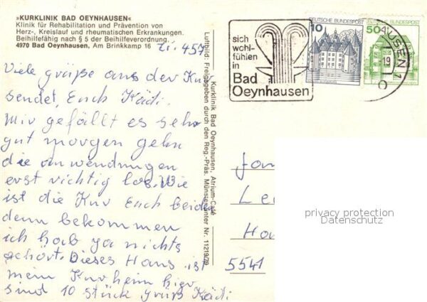 Bad Oeynhausen Fliegeraufnahme Kurklinik – Bild 2
