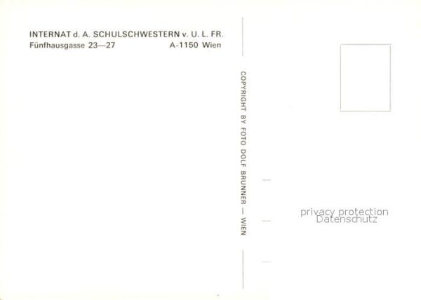 Wien Internat d. A. Schulschwestern – Bild 2