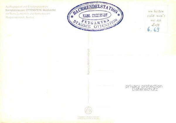 Peygarten-Ottenstein Fliegeraufnahme Kamptalstausee – Bild 2