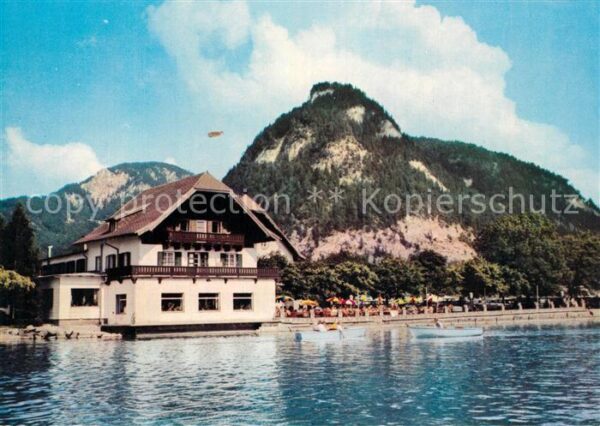 Fuschl See Salzkammergut Hotel Seerose mit Ellmaustein