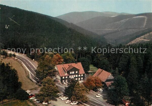 Auerhahn Goslar Fliegeraufnahme Berggasthaus Zum Auerha