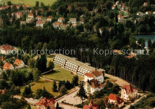 Bad Sachsa Harz Fliegeraufnahme AOK Heim