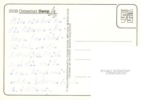 Damp Fliegeraufnahme mit Strand Hafen – Bild 2